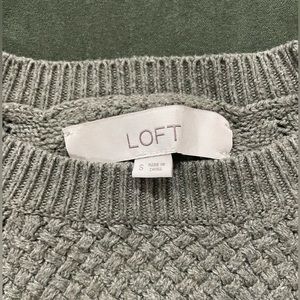 Loft size small crochet sweater